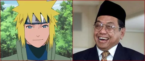 Minato Namikaze - Gus Dur © Istimewa