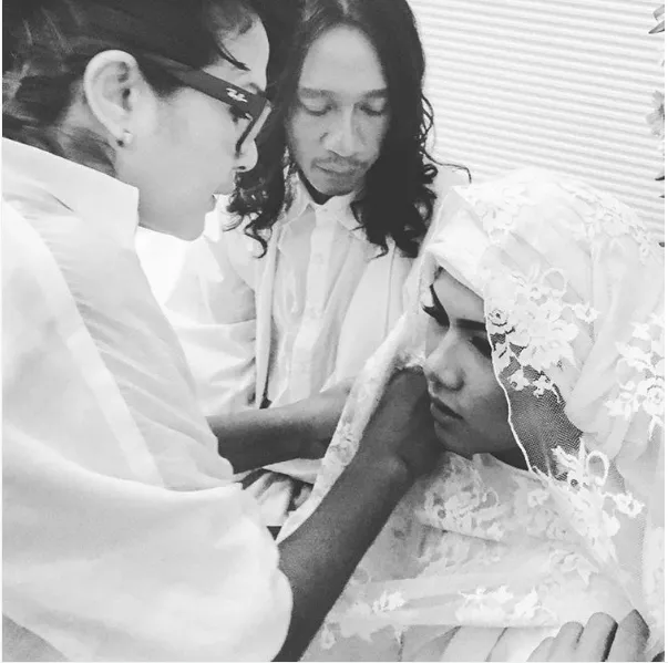 Ria Irawan ungkap awal pertemuan Aming dan Evelyn. ©instagram.com/riairawan