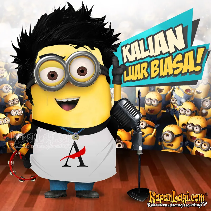 Minion Ariel @foto: KapanLagi.com®/Boni Sutanto