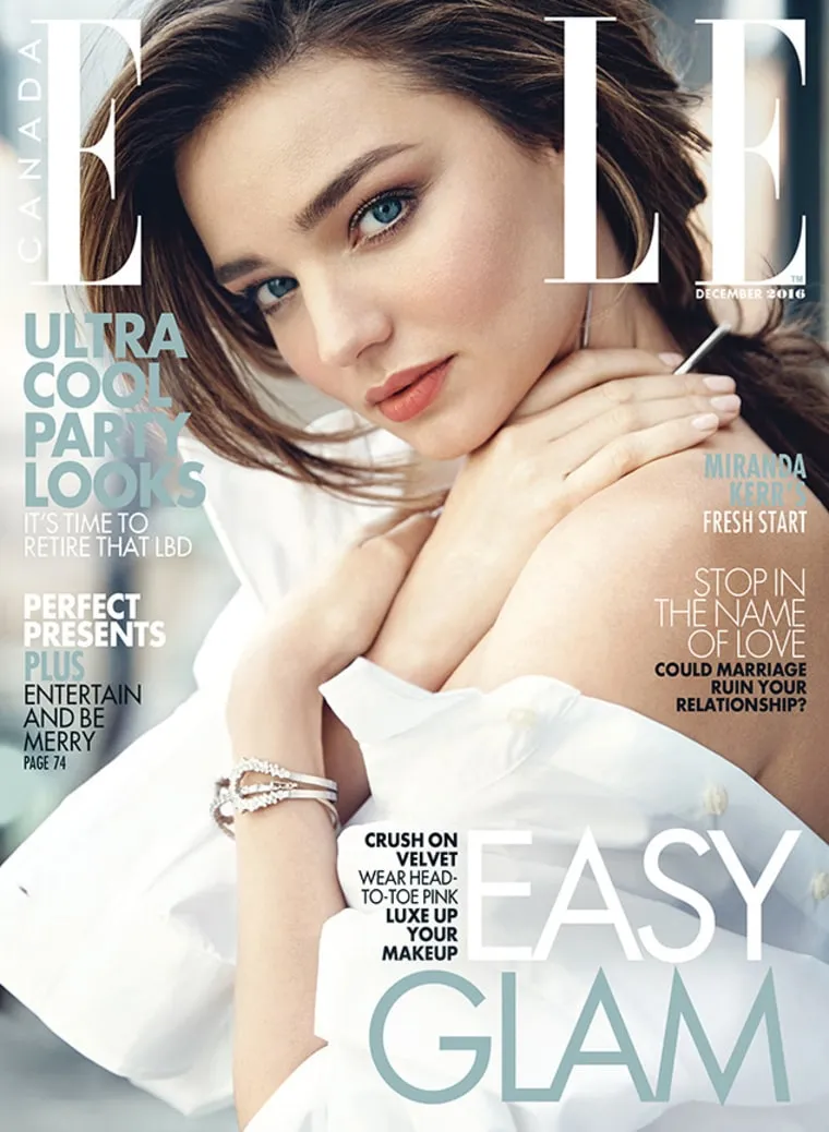 Miranda ungkap perceraiannya pada Elle © Elle Canada
