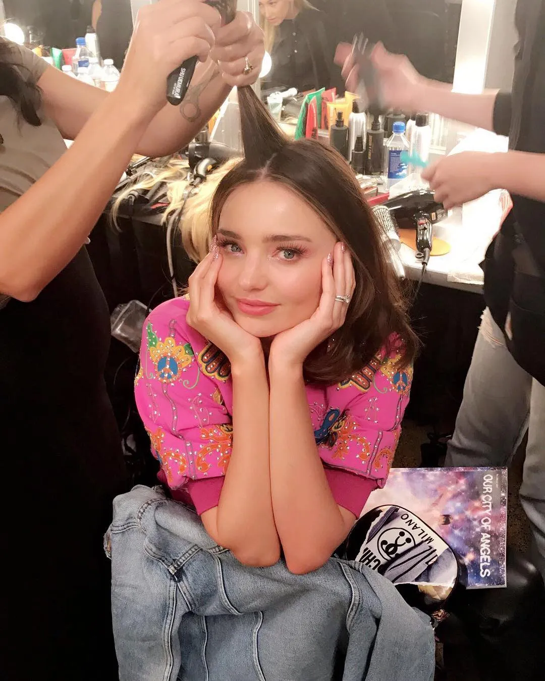 Miranda pamer cincin pernikahannya yang stunning © instagram.com/mirandakerr