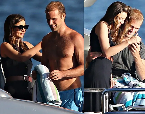 Miranda dan Charlie @ dailymail.co.uk