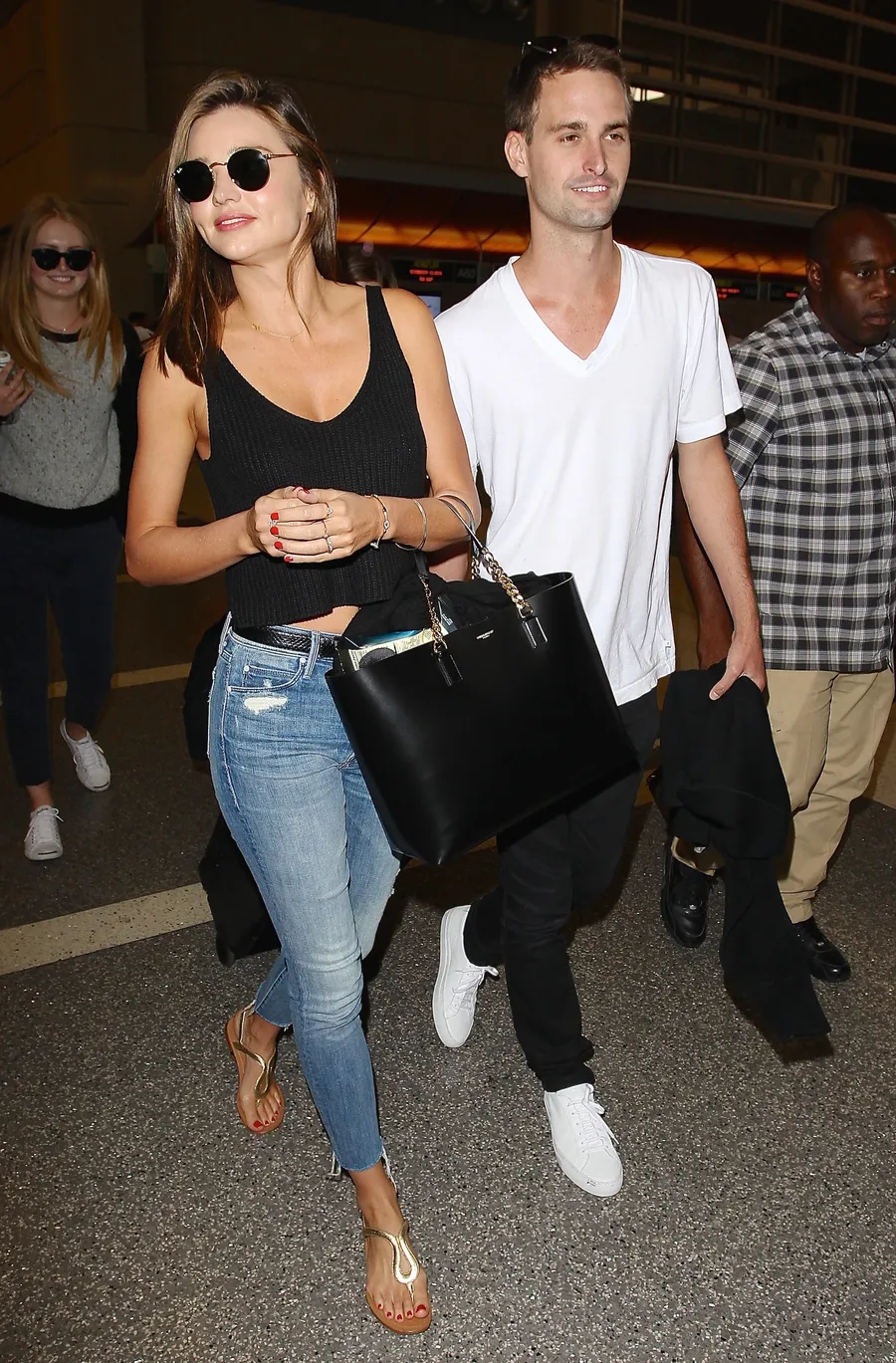 Miranda Kerr dan Evan Spiegel dikabarkan akan segera putus © splashnews.com