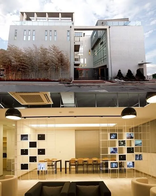 Gedung FNC Entertainment tampak depan dan dalam ©allkpop.com