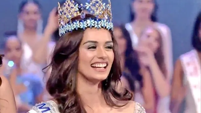 Manushi Chhillar yang selalu merawat kecantikannya (credit : http://shuttermouths.com)