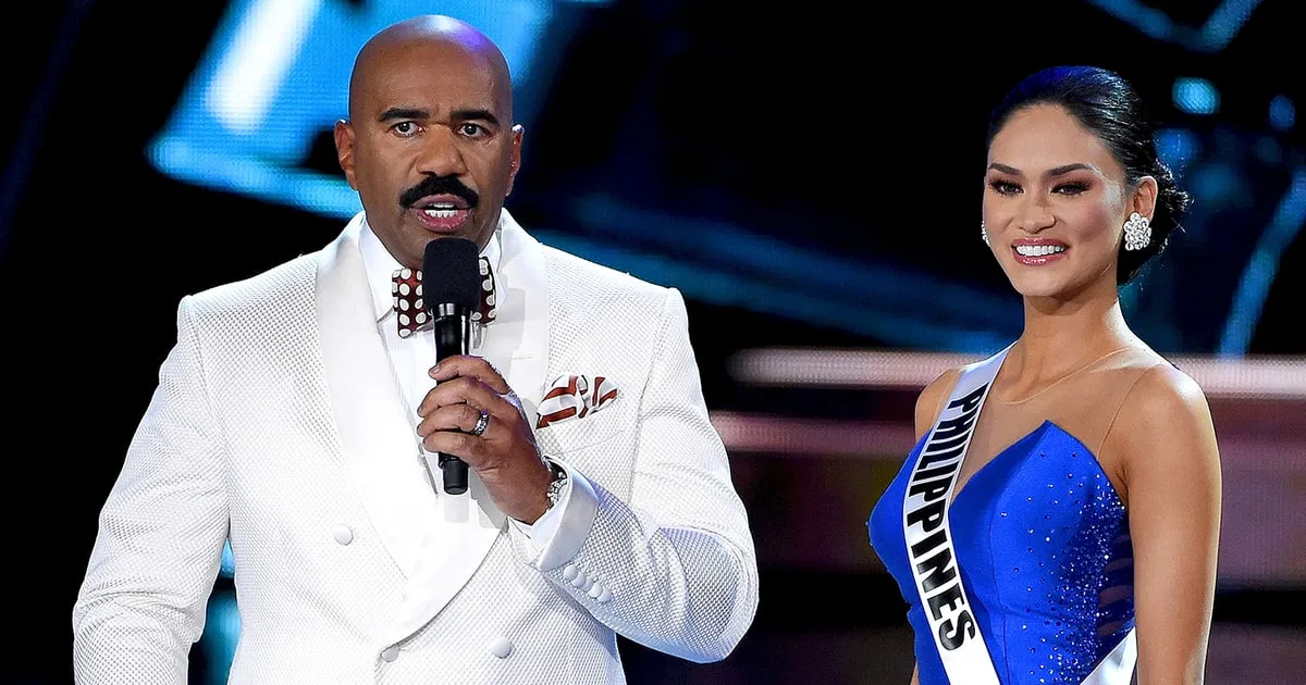 Tahun lalu Steve Harvey salah menyebutkan pemenang Miss Universe, tahun ini dia berhasil menyebutkan dengan benar berkat Pia Alonso © missuniverse.com