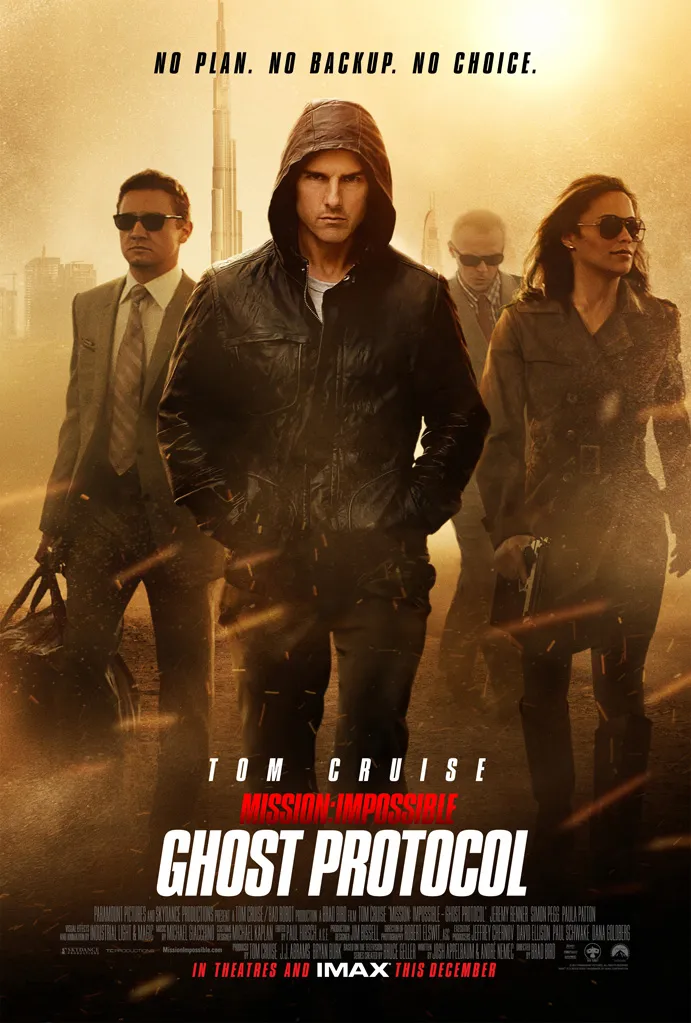 MISSION IMPOSSIBLE: GHOST PROTOCOL (2011) yang legendaris /© Paramount Pictures