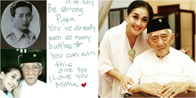 Postingan Paramitha Rusady saat ayahnya terbaring sakit (© Instagram)