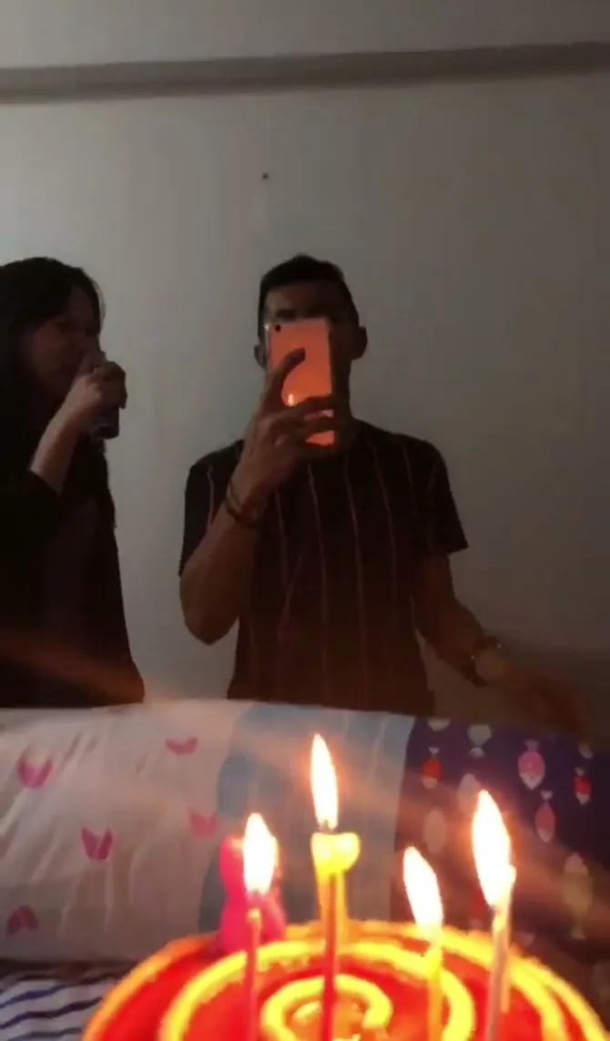 Instagram story Marion Jola #3 (credit : instagram.com/lalamarionmj)