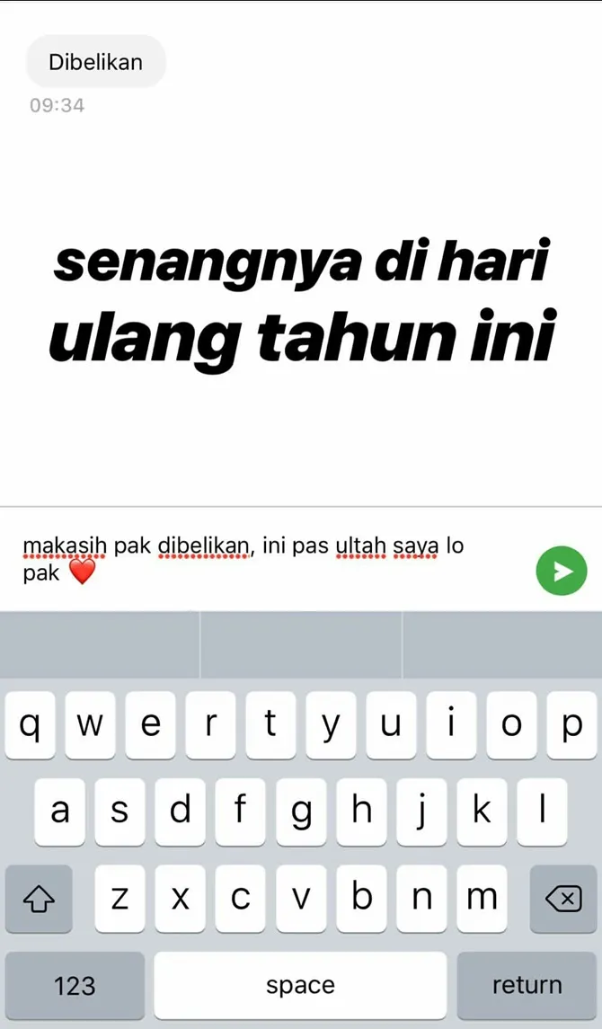 Instagram story Marion Jola #4 (credit : instagram.com/lalamarionmj)