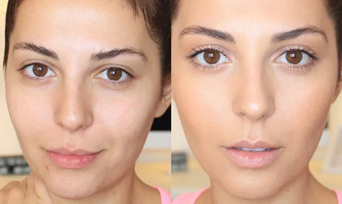 No Make Up - Make Up Look ala beauty vlogger Sona Gasparian. (Credit: Youtube/Sona Gasparian)