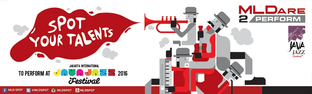 Dengan kesempatan tampil di Java Jazz 2016, ayo beranjak dan tunjukkan bakatmu bersama MLDARE2PERFORM © www.mldspot.com/MLDare2Perform