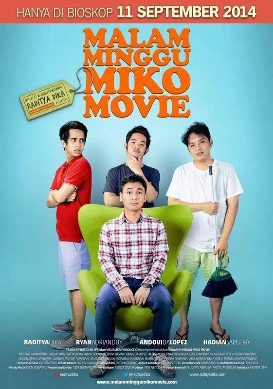 MALAM MINGGU MIKO © twitter.com/radityadika