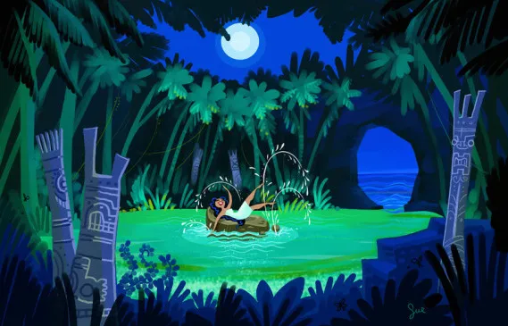 Konsep-seni film MOANA | Foto: ©Disney