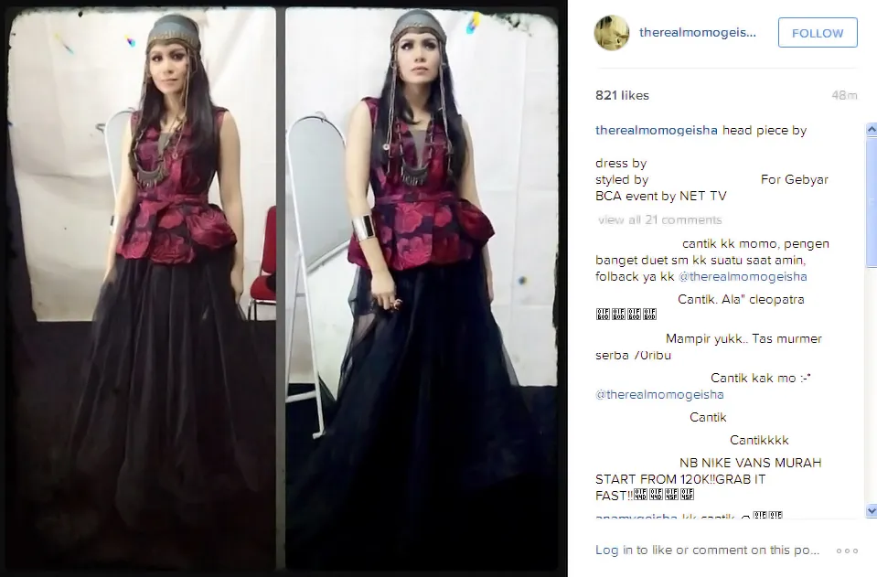 © Momo Geisha/instagram