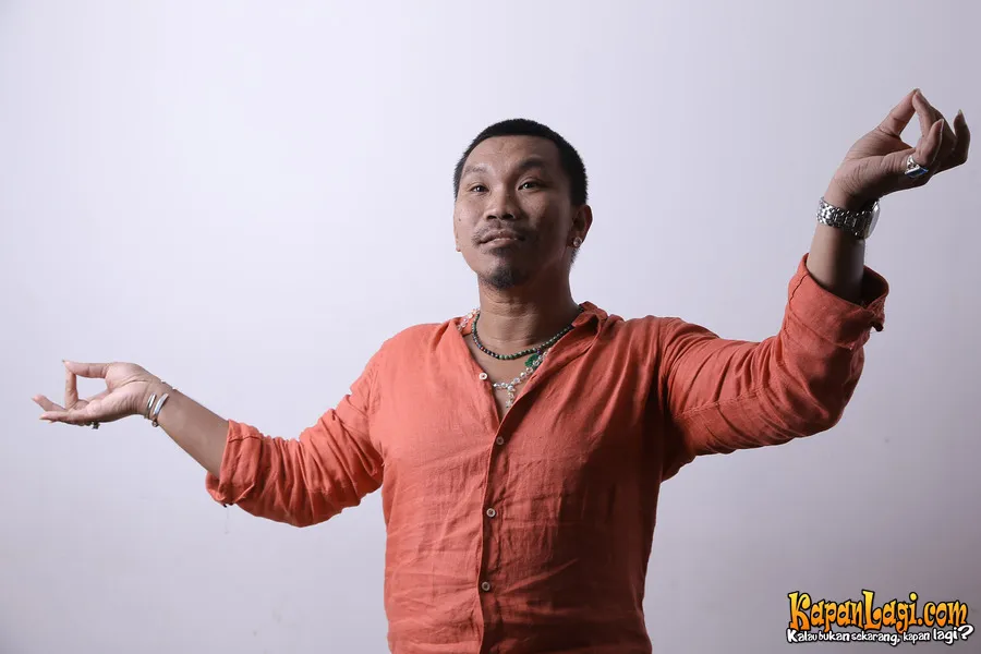 Mongol jadi murid persilatan di OOPS #ADAVAMPIR © KapanLagi.com®/Agus Apriyanto