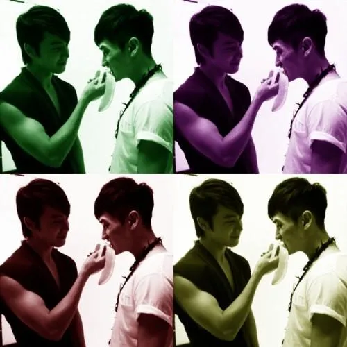Ini nih bukti kalo member Suju suka makan buah pisang © twitter.com/donghae861015