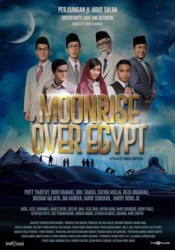 Film MOONRISE OVER EGYPT dirilis pada bulan Maret 2018 lalu © Indovasi