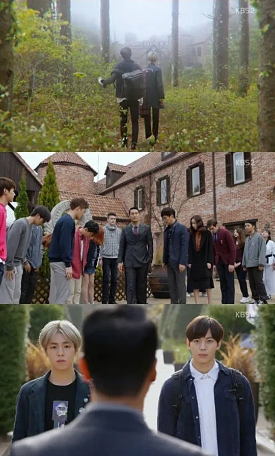 Episode pertama Moorim School, penuh bintang-bintang dengan wajah fresh. ©hancinema.net