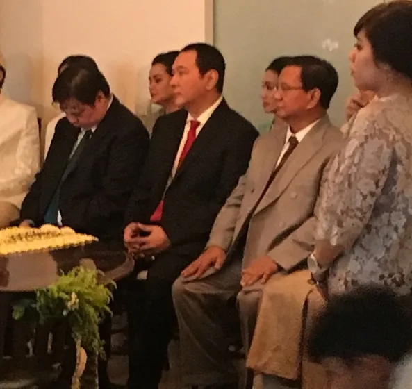 Prabowo dan Tommy Soeharto hadir ©instagram/mayamalahayati