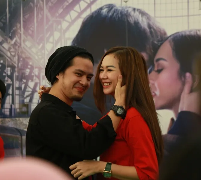 Berbeda dengan film ARINI, Morgan mengaku tak pernah menjalin cinta dengan wanita yang lebih tua. © KapanLagi.com/Akbar Prabowo Triyuwono