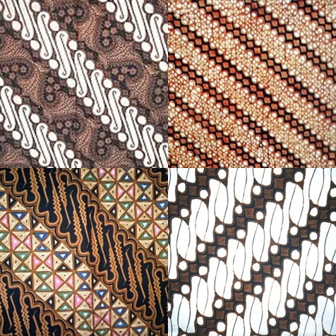 Motif batik parang © Istimewa