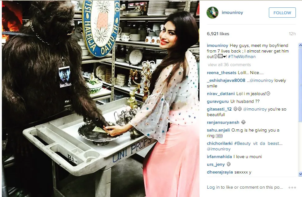 Ini dia sosok 'kekasih' Mouni Roy di Amerika, bagaimana menurutmu? @instagram.com/imouniroy