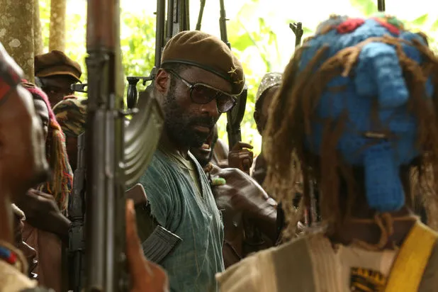 Aksi Idris Elba sebagai komandan bengis foto via Digital Spy