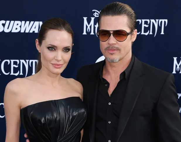 Brad Pitt dan Angelina Jolie di premiere MALEFICENT via Digital Spy