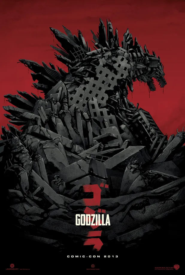 Poster GODZILLA di panel Comic-Con 2013 | Foto: Legendary Pictures