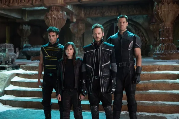 Para mutan muda di X-MEN: DAYS OF FUTURE PAST ©Daily Mail