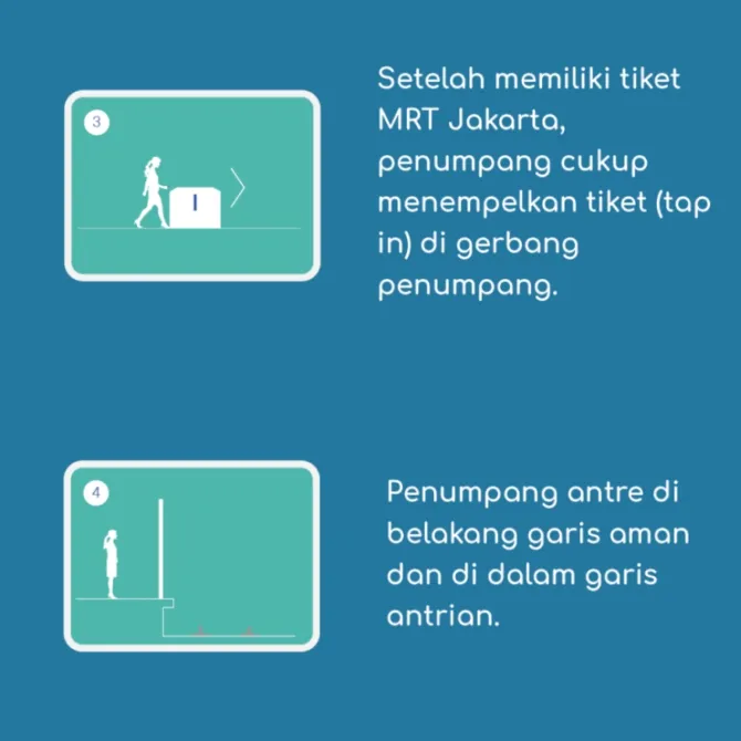 Tata Cara Menggunakan MRT Jakarta © KapanLagi.com