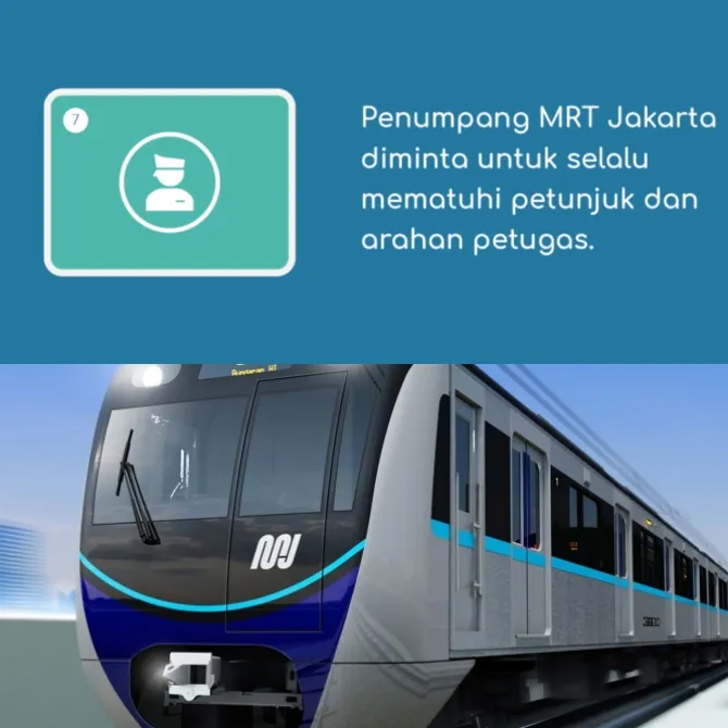 Tata Cara Menggunakan MRT Jakarta © KapanLagi.com