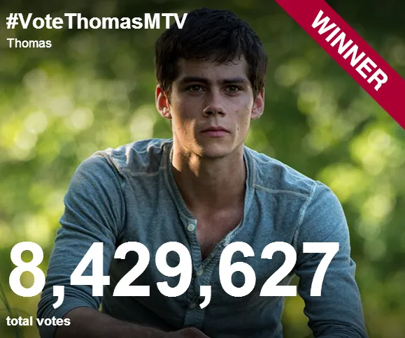Dylan O'Brien sukses menyabet 3 trofi sekaligus/©mtv.com
