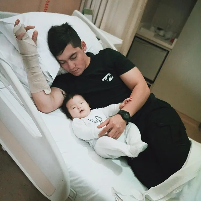 Samuel Zylgywn pasca operasi © instagram.com/samuel_zylgwyn