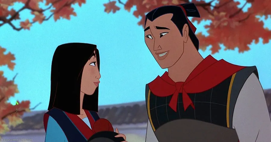 Li Shang dan Mulan credit: Disnye