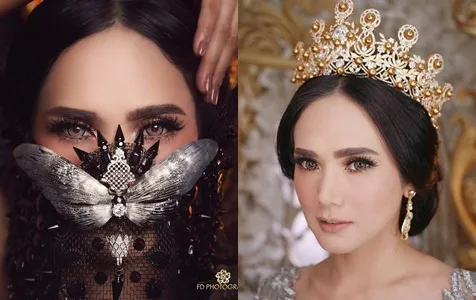 Pemotretan Mulan Jameela persiapan single baru. © Instagram/mulanjameela1