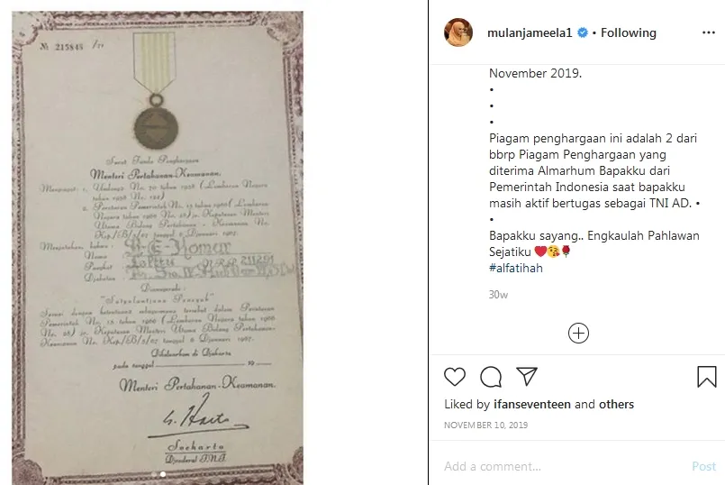 © instagram.com/mulanjameela1