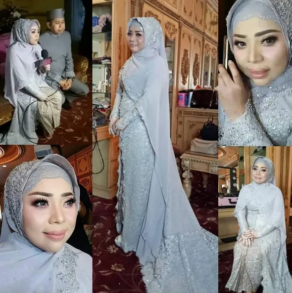 Kini Musdalifah sudah tak lagi sendiri, ia bahagia dengan pria pilihannya ©instagram/yakuprumahpayet