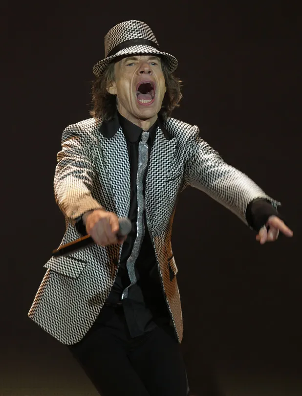 Penampilan Mick Jagger dalam konser 50 tahun The Rolling Stones ©digitalspy.co.uk