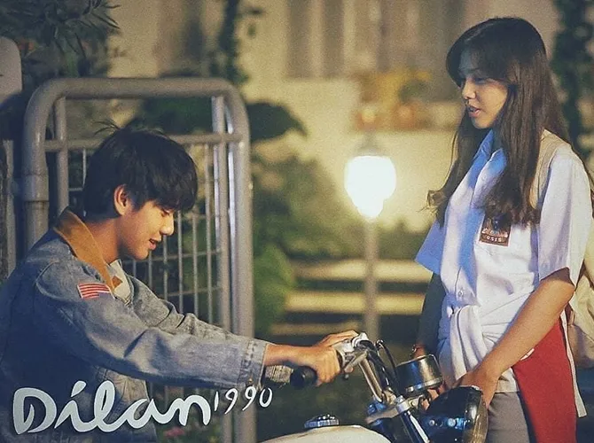 Akting Iqbaal sebagai Dilan membuat Ririn kagum! © Instagram/dilanku