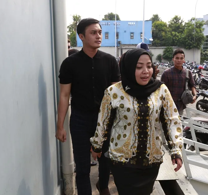 Muzdalifah dan Fadel Islami © KapanLagi.com/Muhammad Akrom Sukarya