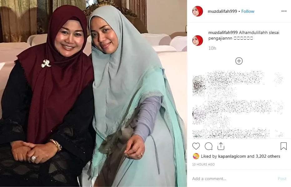 Credit: instagram.com/muzdalifah999