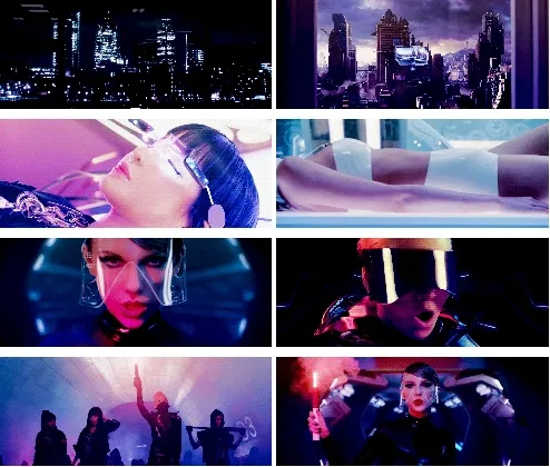 Foto yang dikira para fans bahwa MV Taylor Swift Bad Blood mirip dengan MV 2NE1 Comeback Home. ©entsia.com