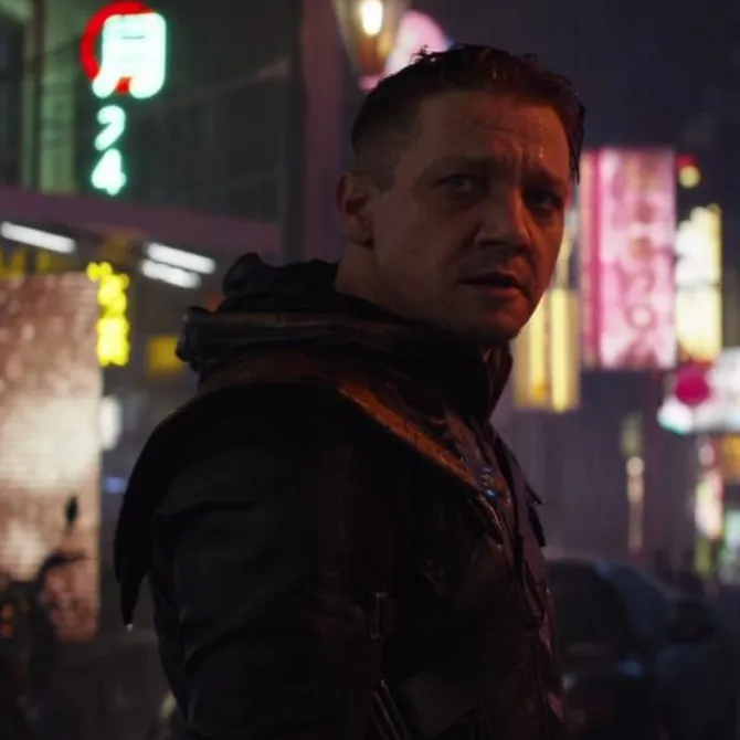 Jeremy Renner saat memerankan Hawkeye © Marvel Studios