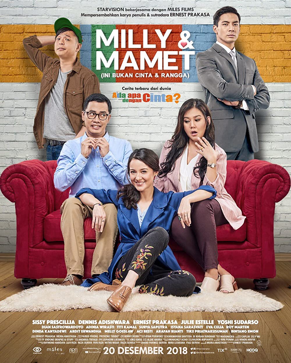6 Rekomendasi Film Komedi Romantis Indonesia Seru Bikin Ketawa Sekaligus Baper 
