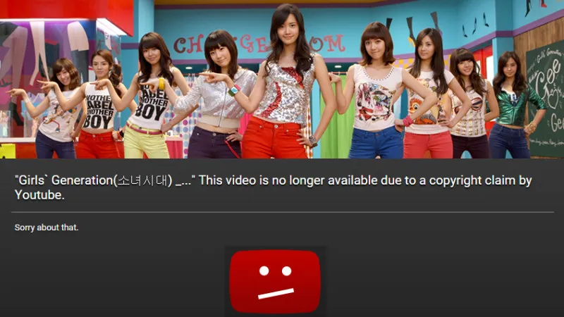 MV Girls Generation Gee sempat bikin khawatir fans karena menghilang dari Youtube. © soompi.com