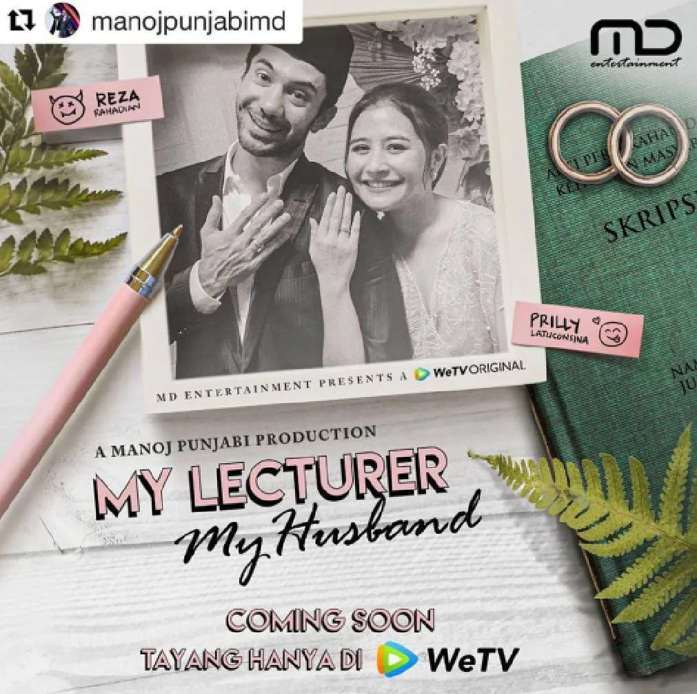 Poster My Lecturer My Husband (credit: instagram.com/prillylatuconsina96)