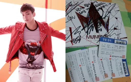 Insoo menyumbangkan darah untuk fans. ©soompi.com