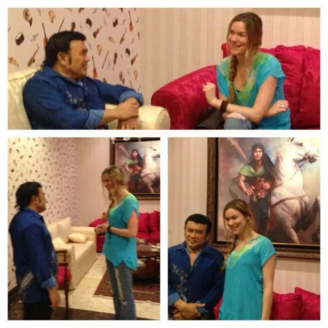 Rhoma Irama dan Joss Stone @foto: ArchieWirija